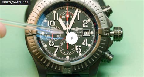 breitling super avenger fake vs real